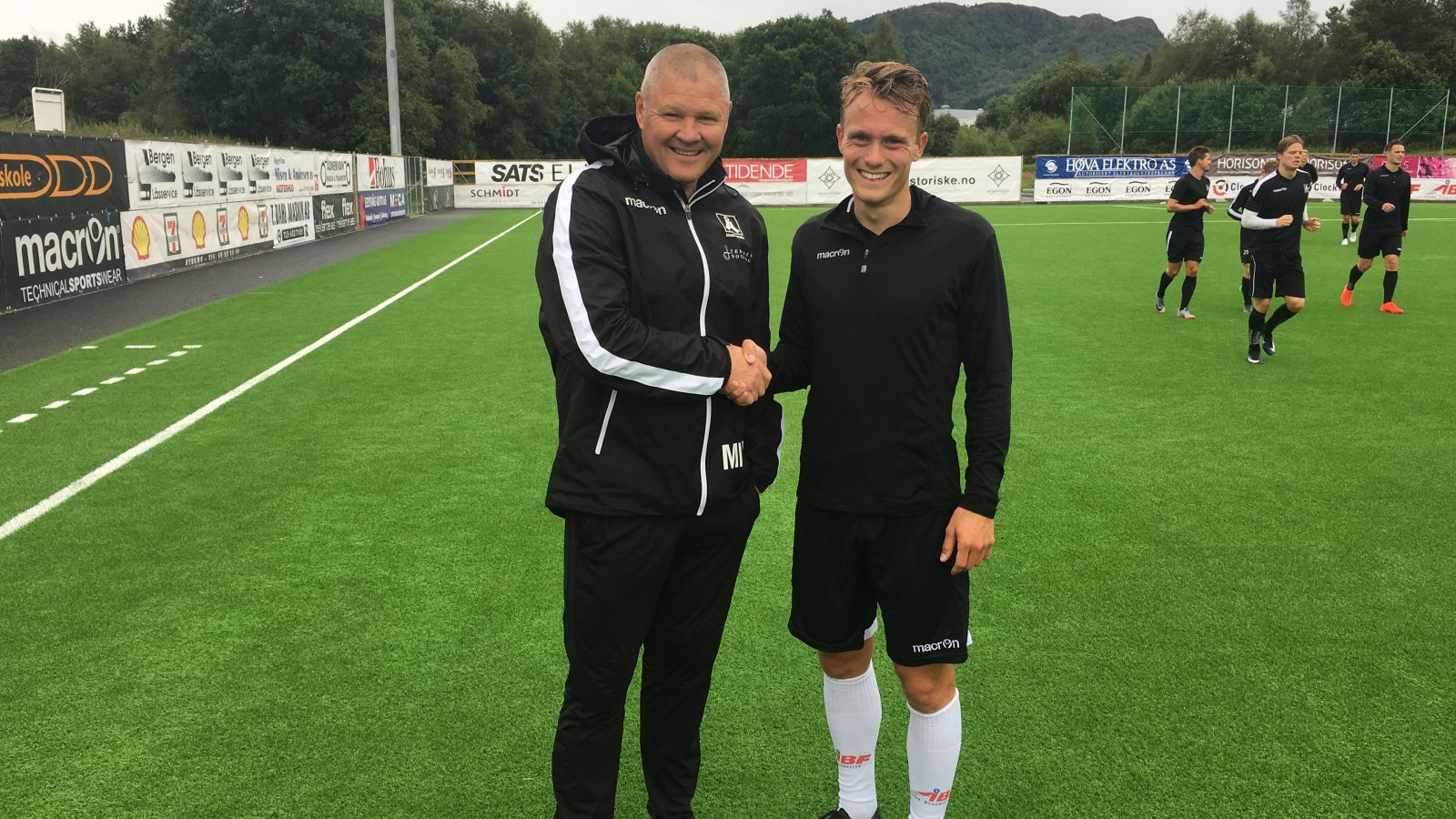 Mons Ivar Mjelde og Nikolai Harris