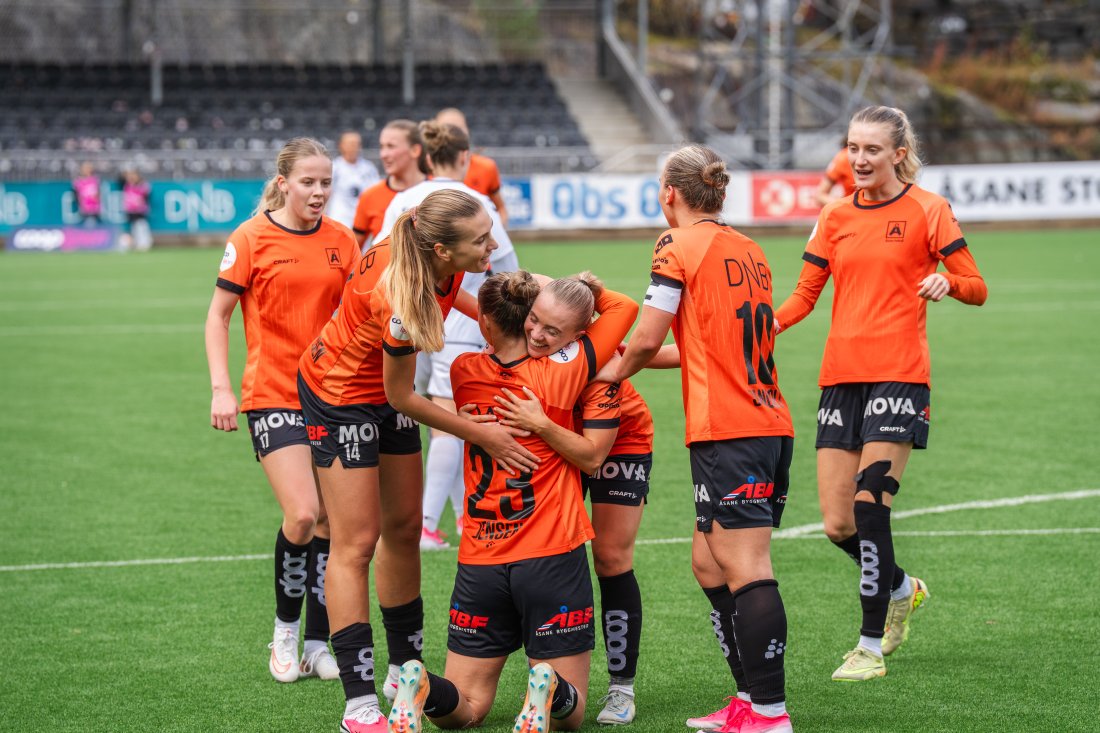 Det ble en målrik kamp på Åsane Arena på lørdag.