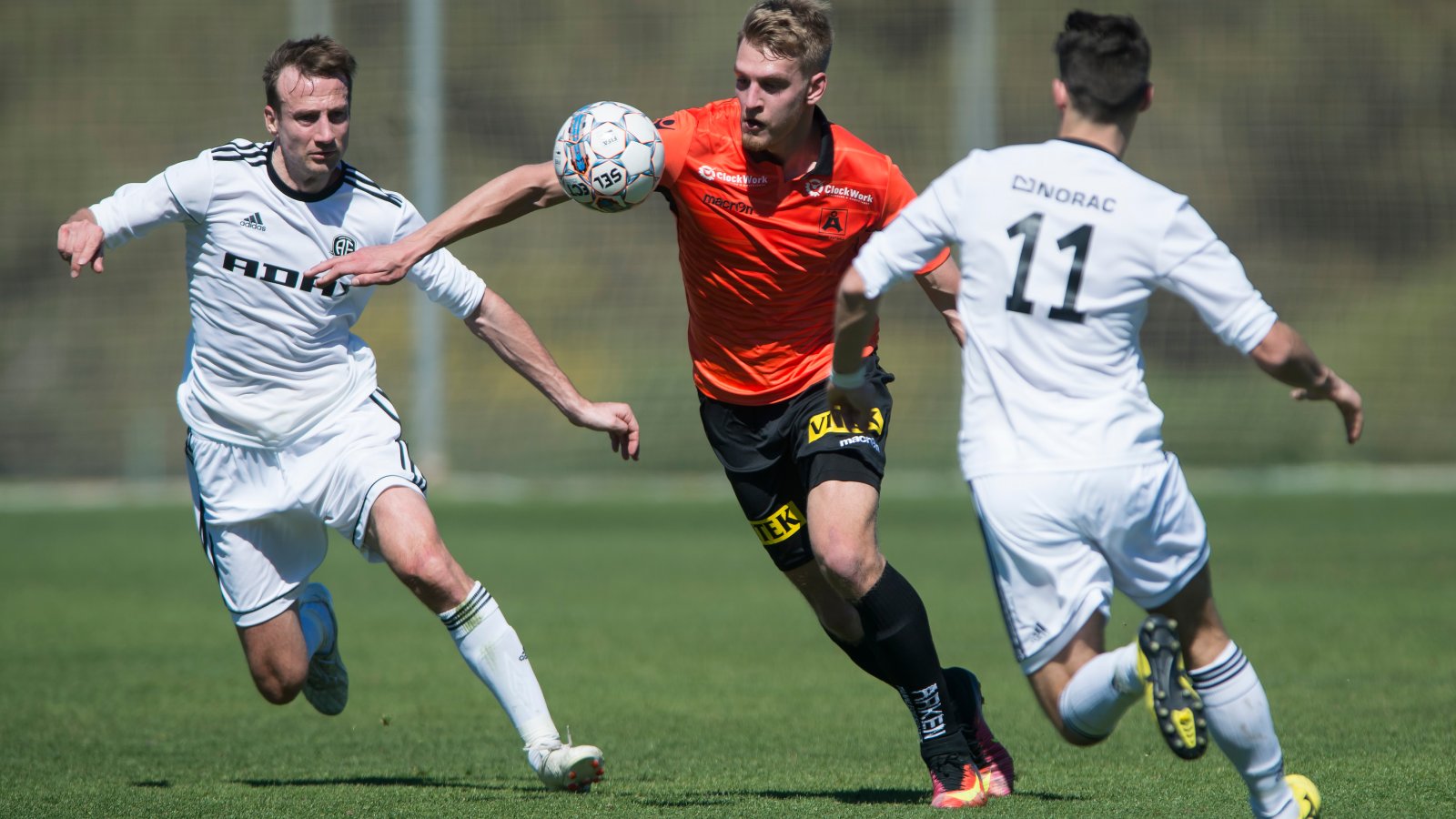 Vadim Manzon i akjson mot Arendal på La Manga